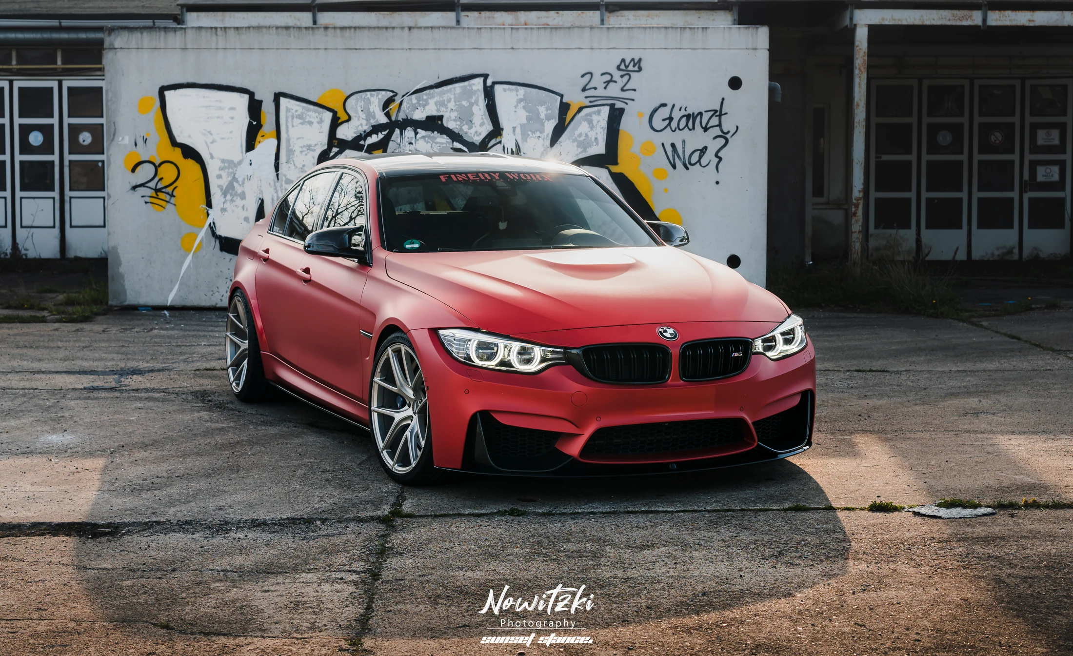 BMW M3 – Fahrzeugfolierung · Versiegelung