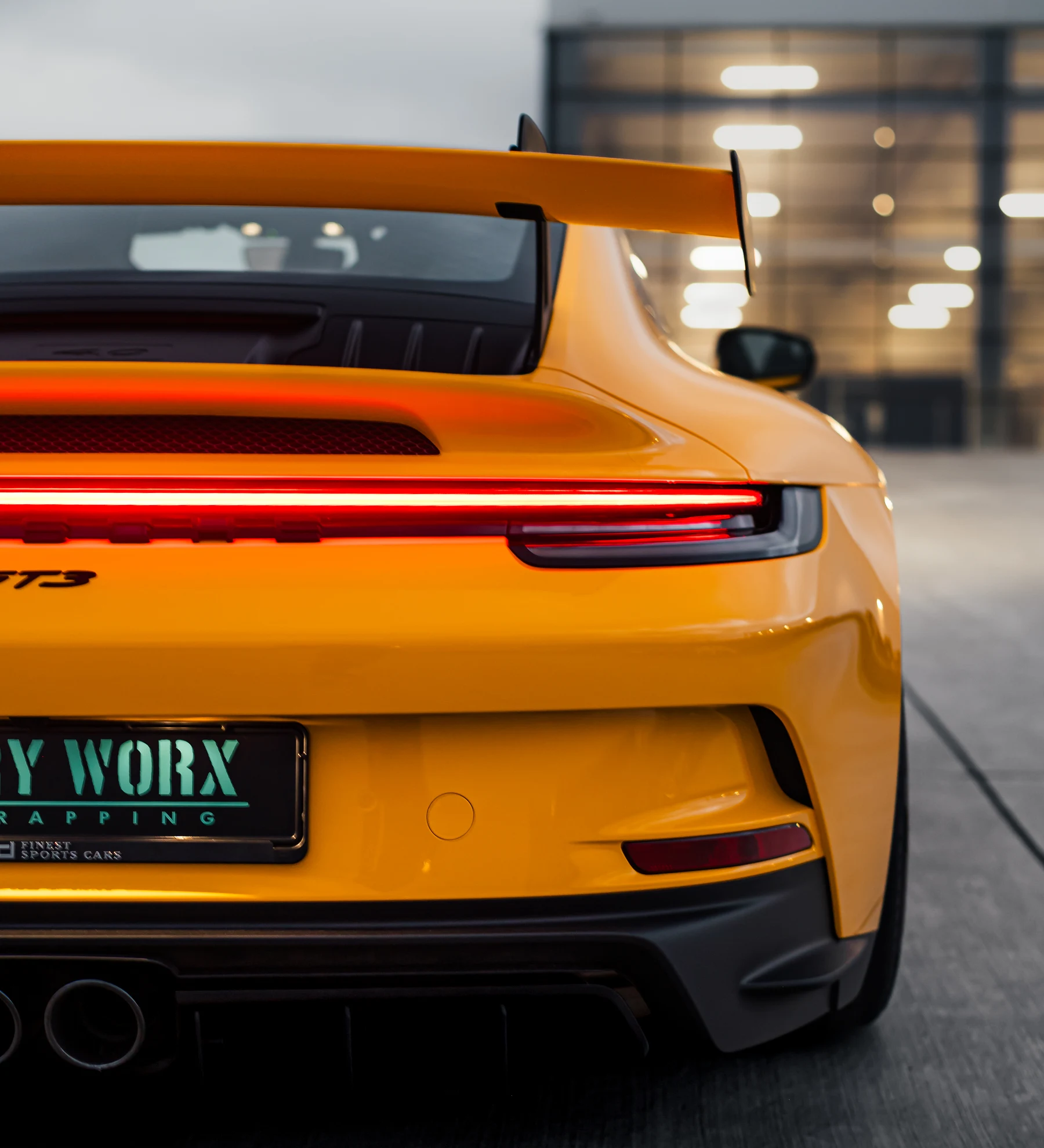 Porsche 911 GT3 – Fahrzeugfolierung, Ansicht 6