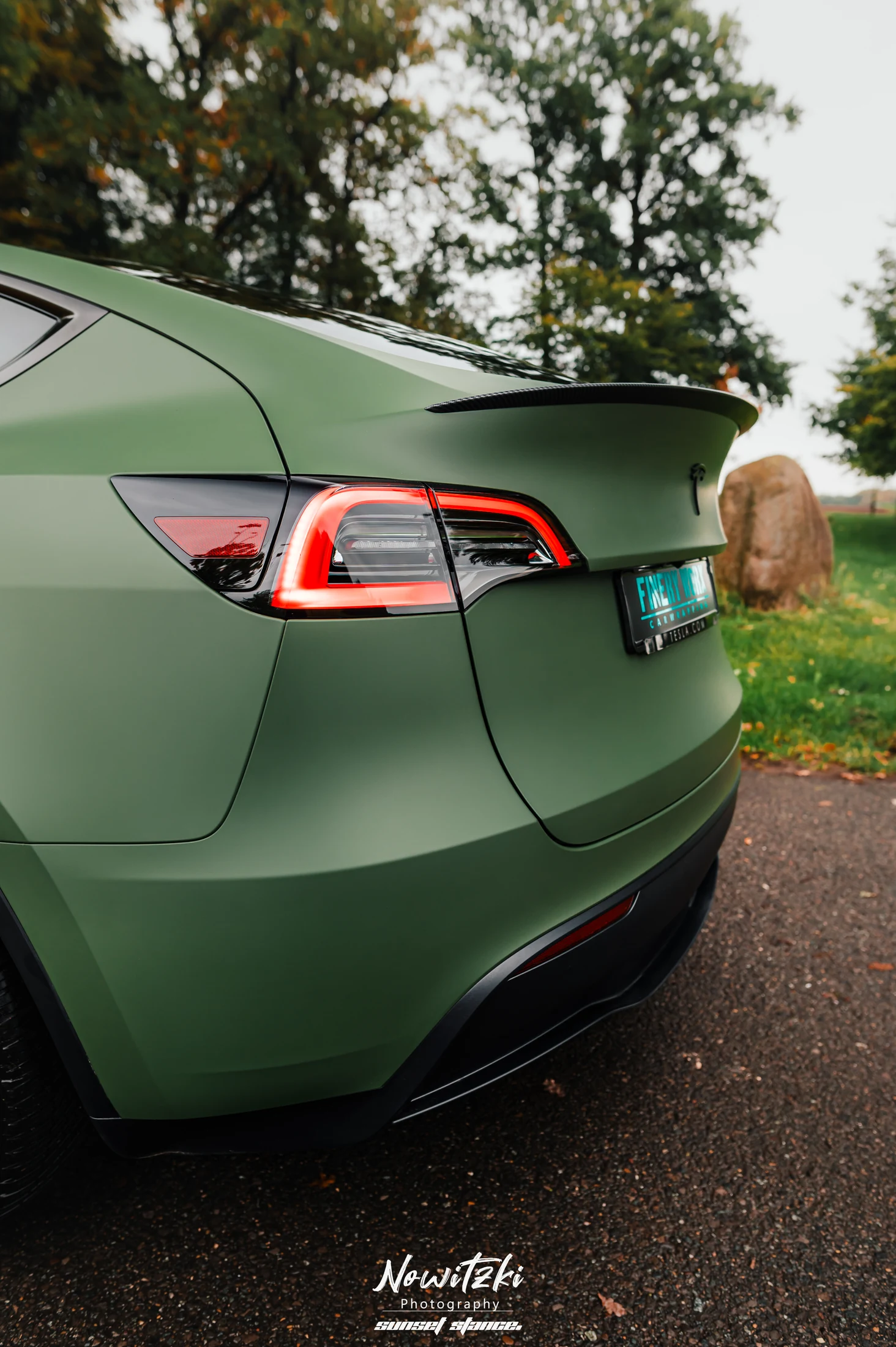 Tesla Model Y – Fahrzeugfolierung · Versiegelung, Ansicht 6