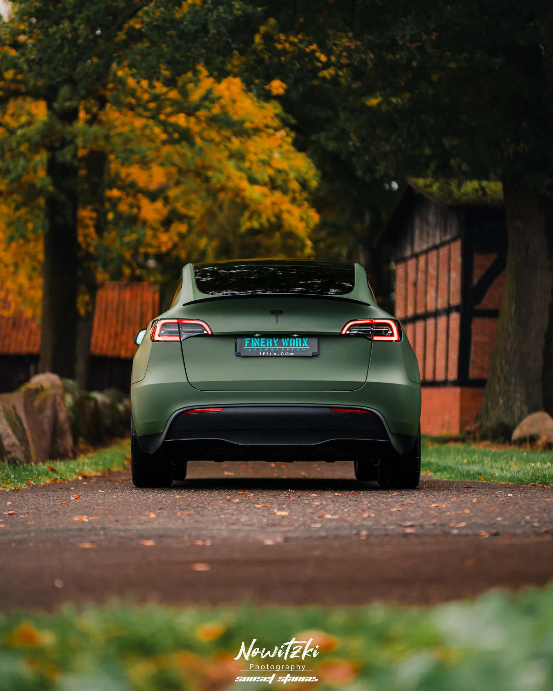 Tesla Model Y – Fahrzeugfolierung · Versiegelung, Ansicht 5
