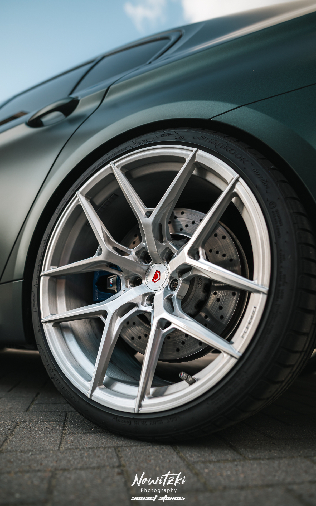 BMW M5 – versiegelte Felge