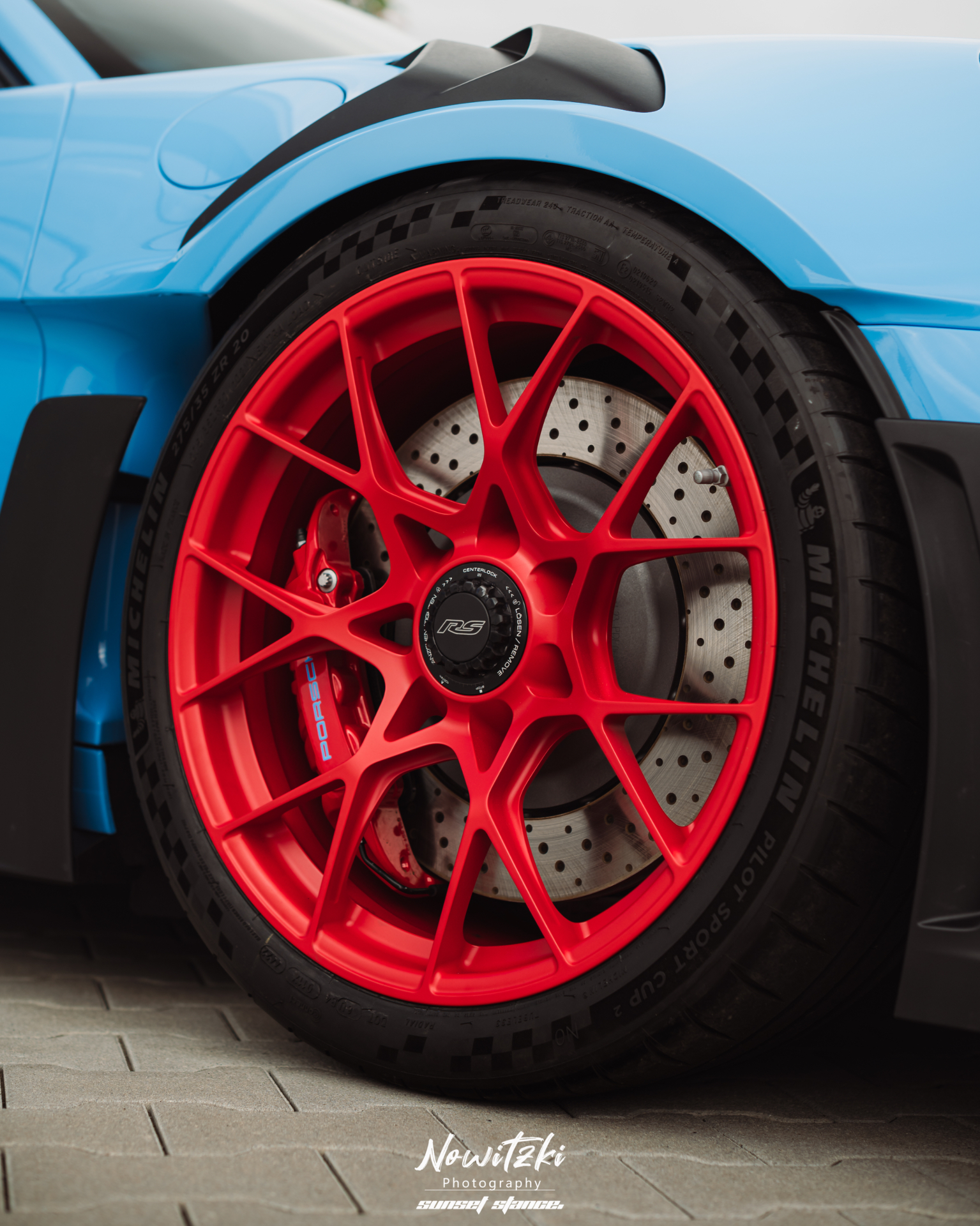 Porsche GT3 RS – versiegelte Felge